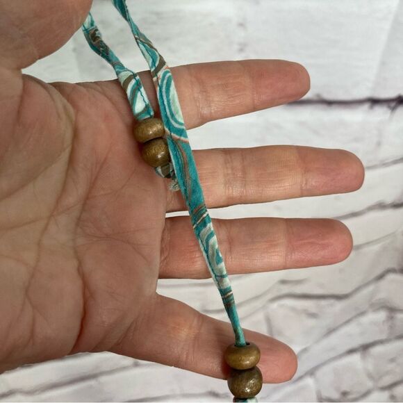 Vintage Anchor Blue Tank SZ M Tunic 100% Cotton Y2K 90’s Turquoise Orange Circle - Picture 8 of 16